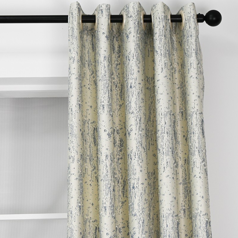 Moonlight Glassy Cationic Jacquard Curtain high quality